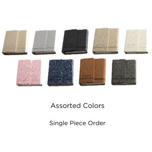 Picture of Faux Leather Square Tehillim Hebrew Pocket Size 2.4" Assorted Colors Single Piece